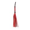 Black & red flogger